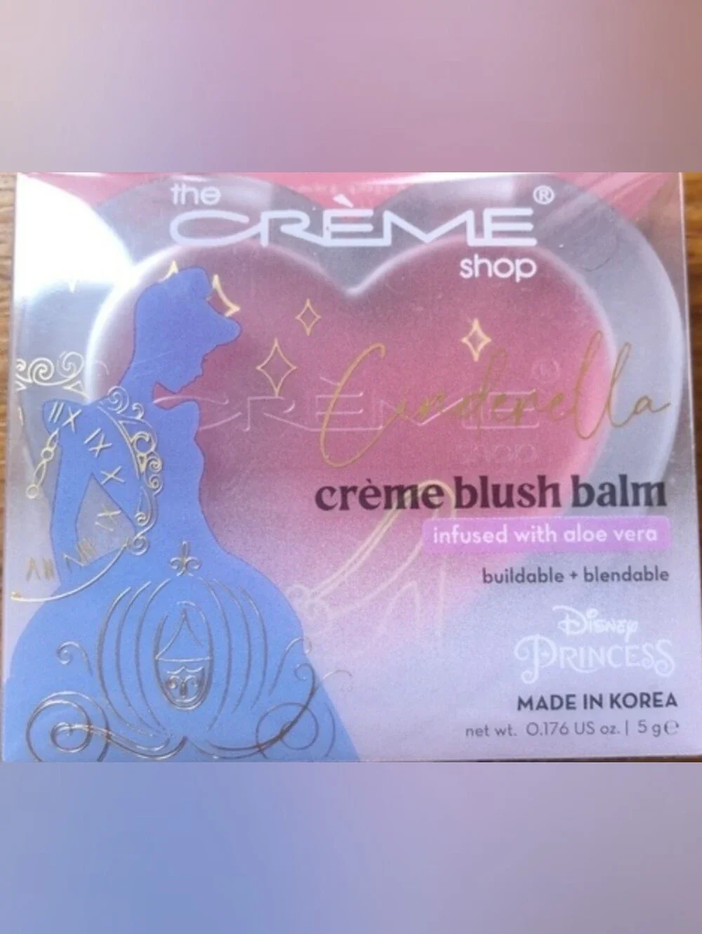 💙 The Crème Shop x Disney Princess Cinderella Crème Blush Balm